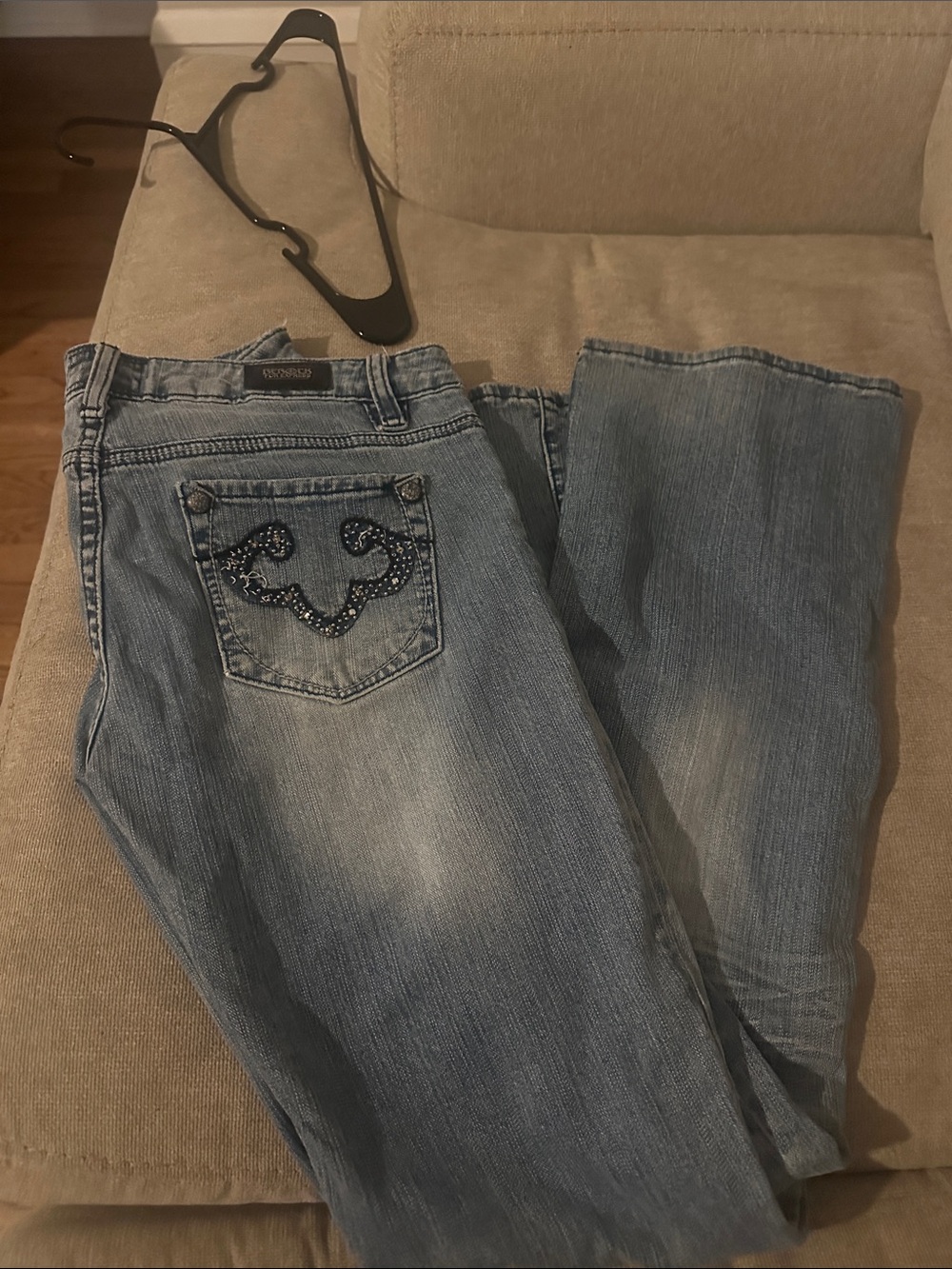 Express Women's Light Blue Boot Cut Jeans